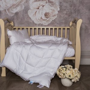 Одеяло Prinz and Prinzessin пуховое "BABY ROYAL", 100x135 см, теплое