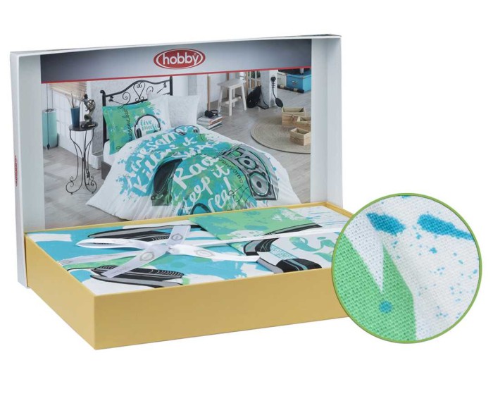 Постельное белье Hobby поплин "Champion 3D", 1,5 спальное