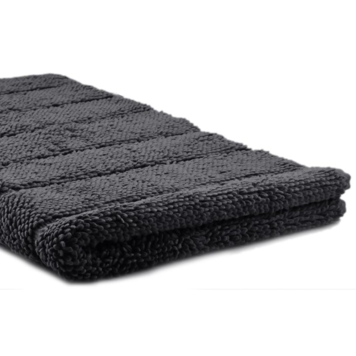 Полотенце Hamam для ног "Hanim", 80x120 см, темно-серый
