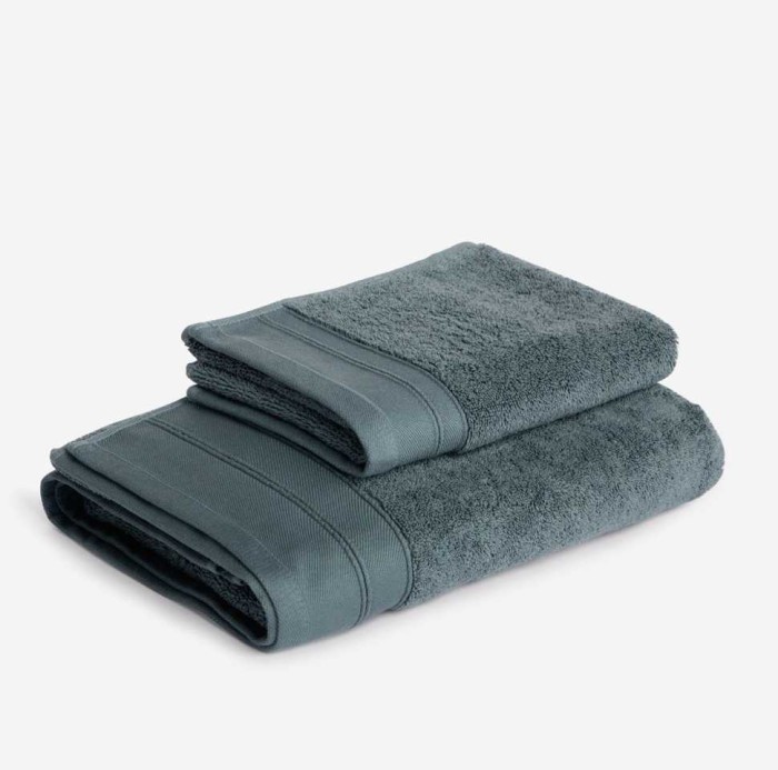 Комплект полотенец German Grass "Ocean Balance", 2 шт, бирюзовый