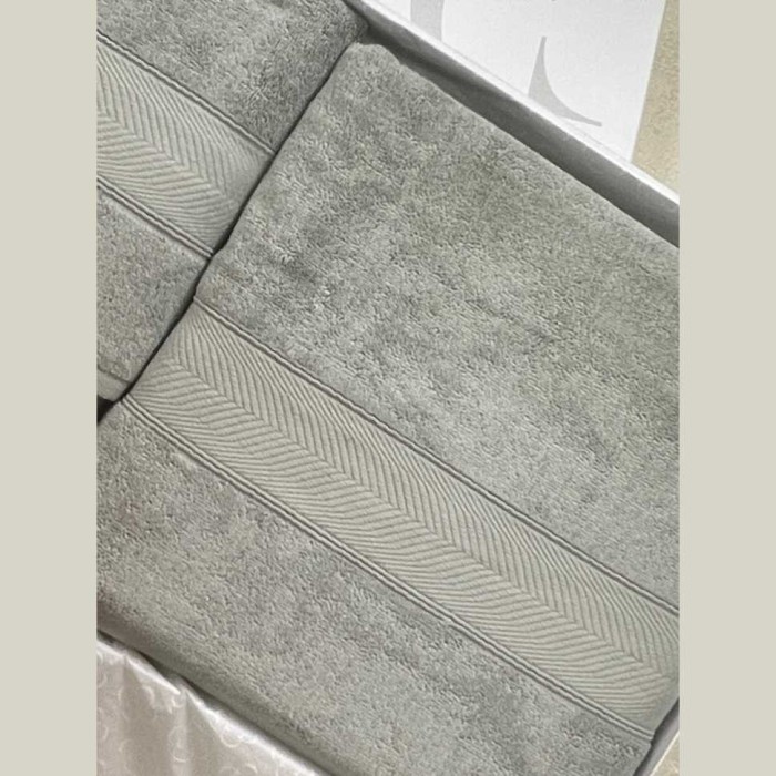 Комплект полотенец Svad Dondi "Nirvana", 3 шт, серый