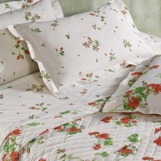 Постельное белье MIRABELLO "GERANI", 2-х спальное (евро)/king-size, оранжевый