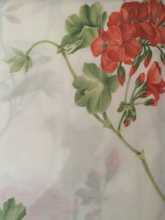 Постельное белье Mirabello "Gerani", king-size, оранжевый