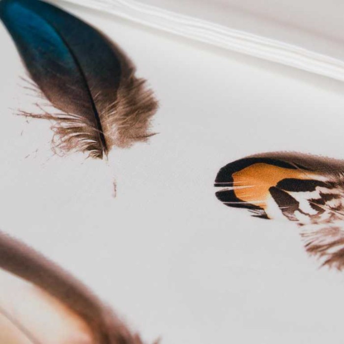 Постельное белье Tivolyo Deluxe "Gala", семейное, кремовый