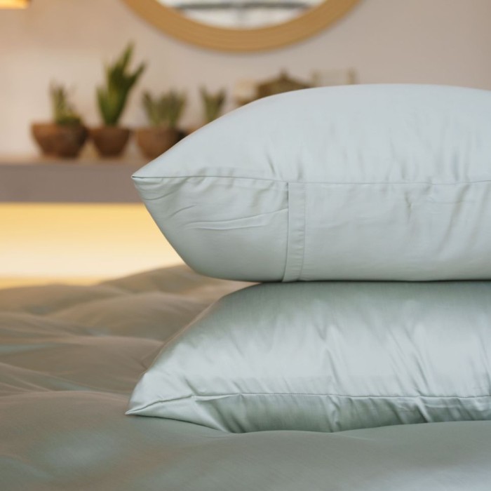 Постельное белье German Grass Tencel "Olive Brilliant", 1,5 спальное