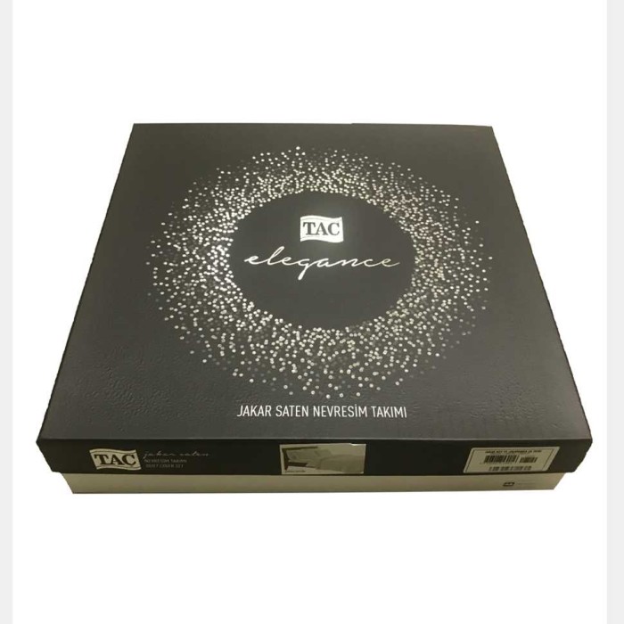 Постельное белье Tac Jakar "Daria", 2-х спальное (евро), белый