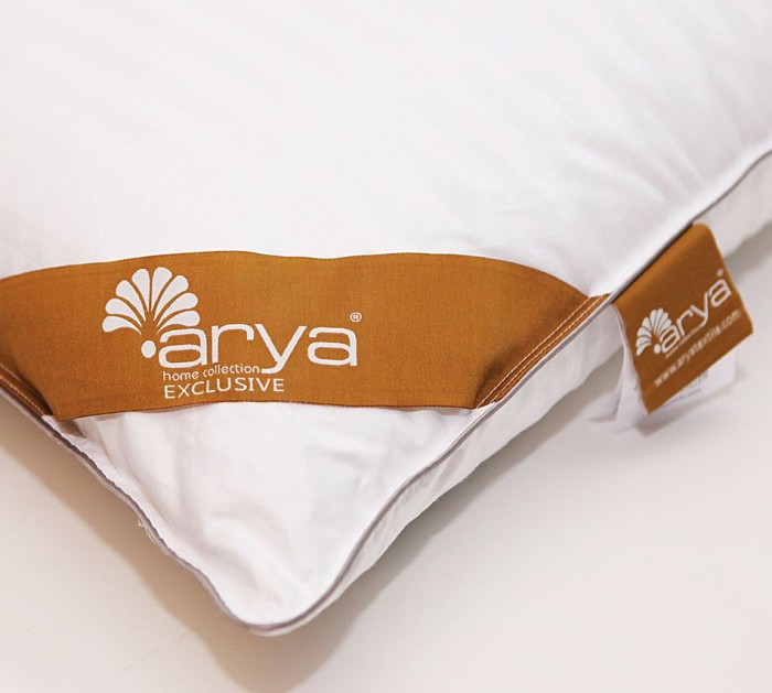 Подушка Arya пух перо Exclusive Line "Elegia", 50х70 см