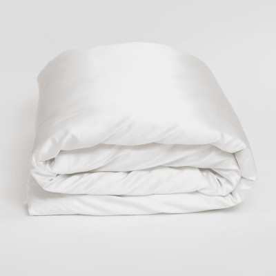 Пододеяльник German Grass шелк &quot;Creamy-White&quot;, 200x220 см, белый