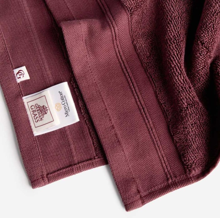 Полотенце German Grass "Wine Balance", 70x140 см, бордовый