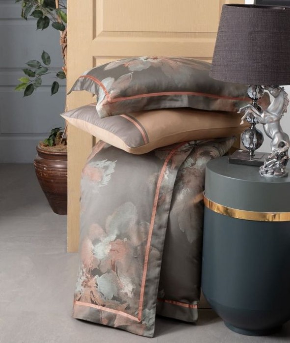 Постельное белье Sarev жаккард Elite "Atlas", 2-х спальное (евро), коричневый