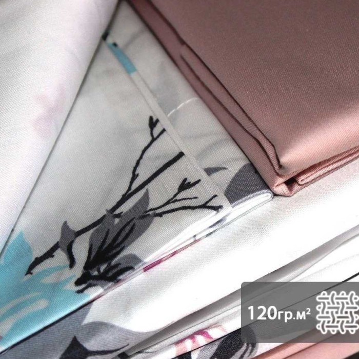 Постельное белье Do&Co Delux "Leena", 2-х спальное (евро), пудра