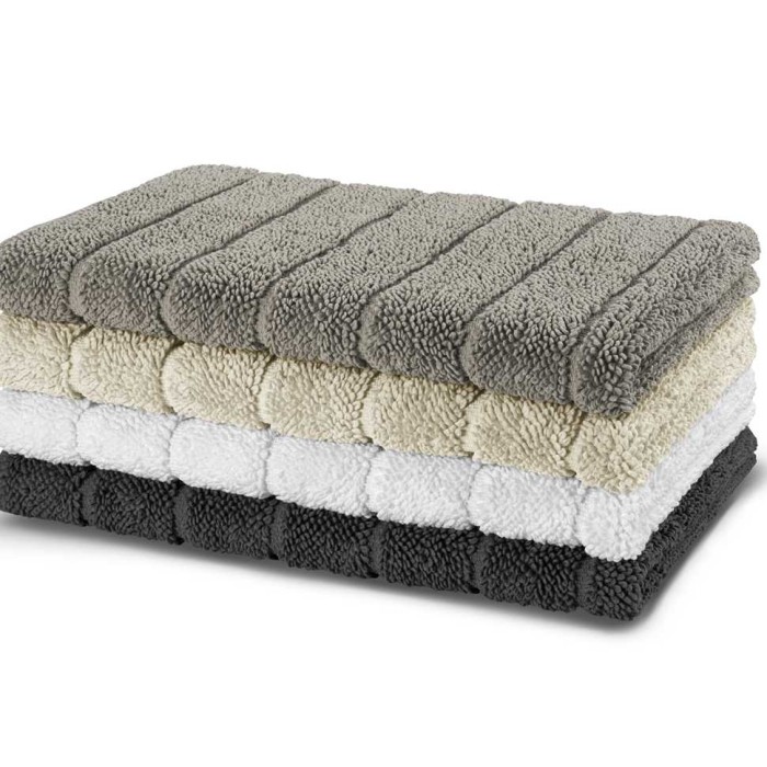 Полотенце Hamam для ног "Hanim", 80x120 см, серый