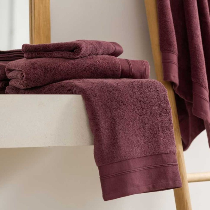 Комплект полотенец German Grass "Wine Balance", 2 шт, бордовый