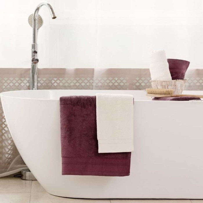 Комплект полотенец German Grass "Wine Balance", 2 шт, бордовый