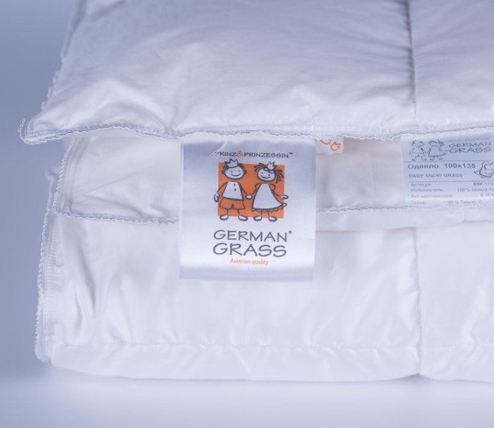 Набор Prinz and Prinzessin пуховый "Baby Snow", 100x150-40x60 см