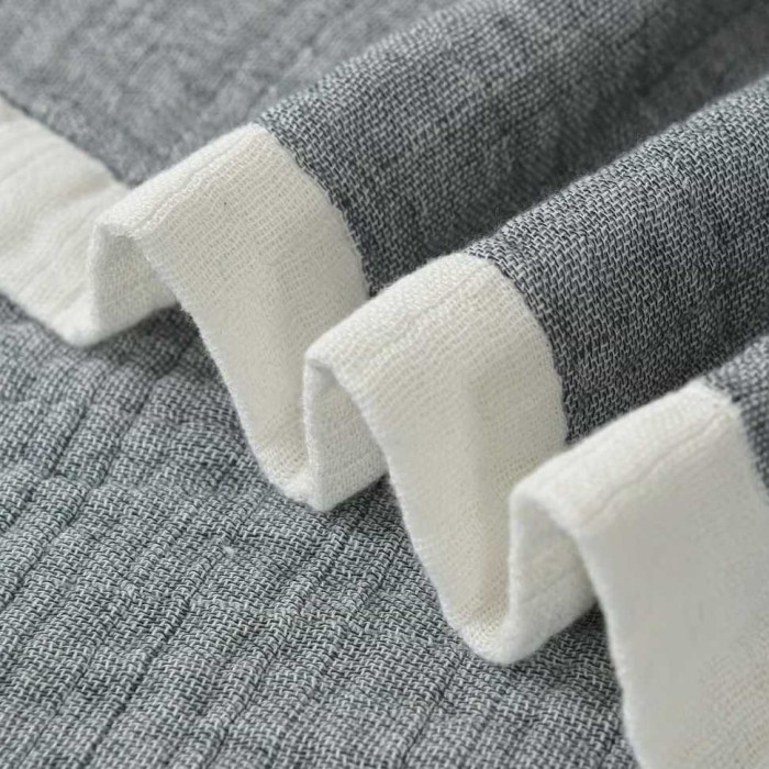 Покрывало с наволочками Arya хлопок "Virginia", 230x250 см, серый