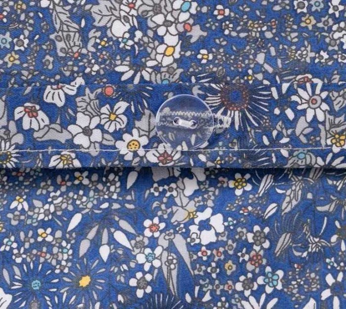 Постельное белье Arya Alamode "Polac", 1,5 спальное, синий