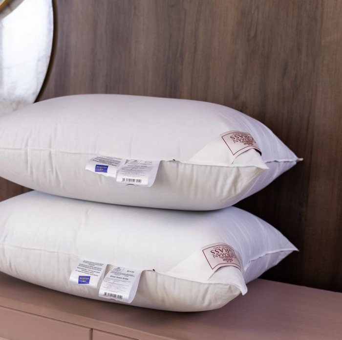 Подушка German Grass пуховая "Silver Down", 50x90 см, средняя