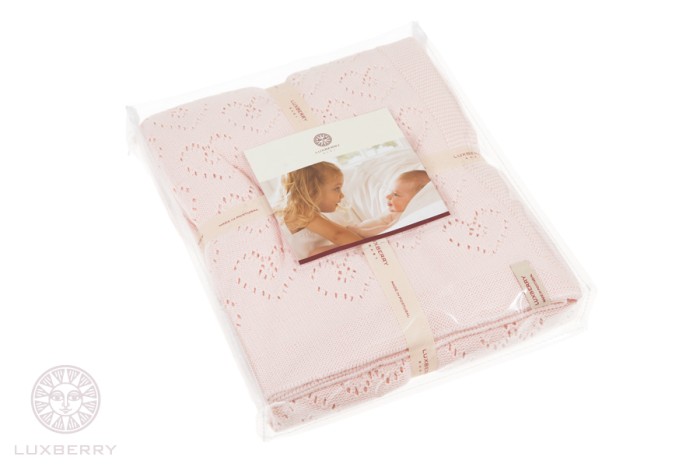 Плед детский Luxberry "Lux 4", 100x150 см, розовый