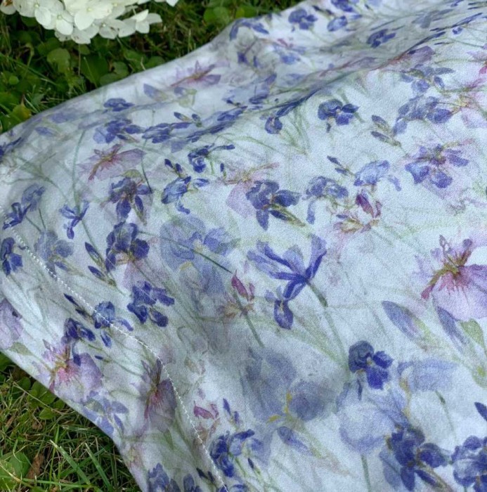 Постельное белье MIRABELLO "April", 2-х спальное (евро), лиловый