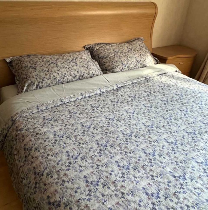 Постельное белье MIRABELLO "April", 2-х спальное (евро), лиловый