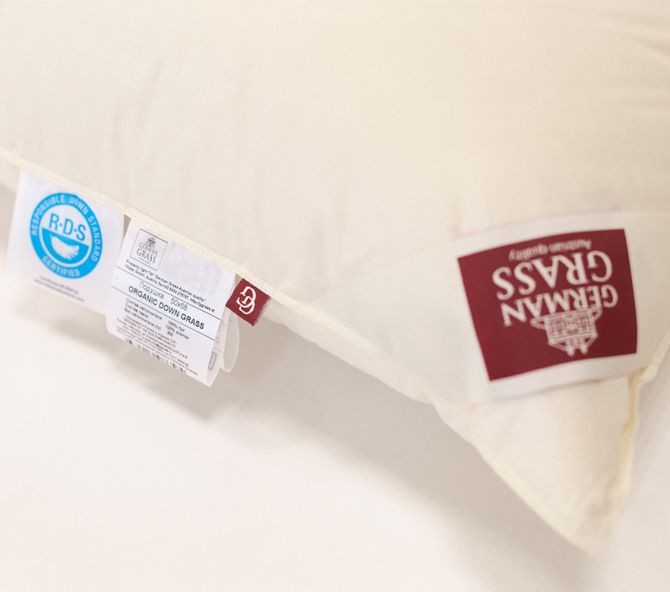 Подушка German Grass пуховая "Organic Down", 50x70 см, мягкая