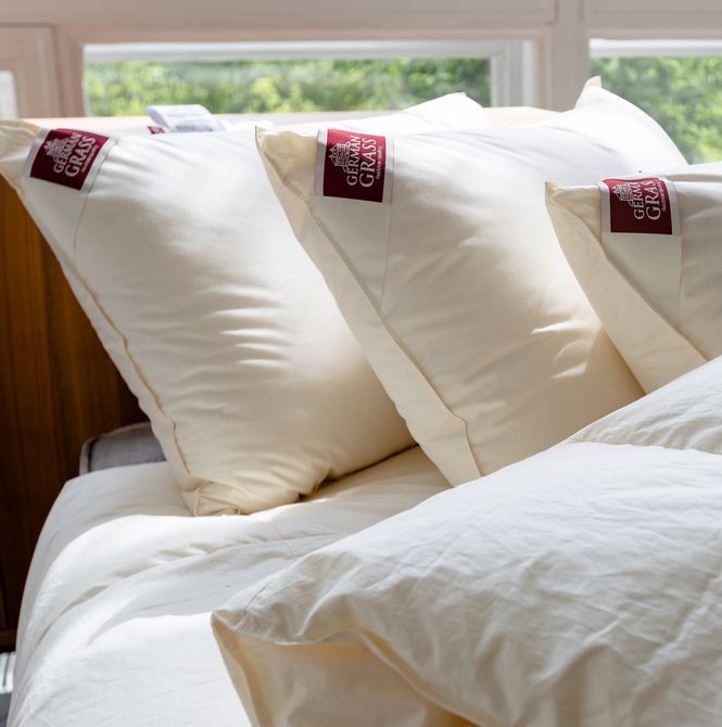 Подушка German Grass пуховая "Organic Down", 50x70 см, мягкая