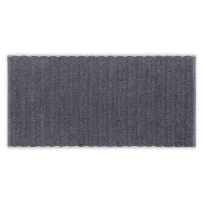 Полотенце Hamam "Ash Ribbed", 70x140 см, антрацит
