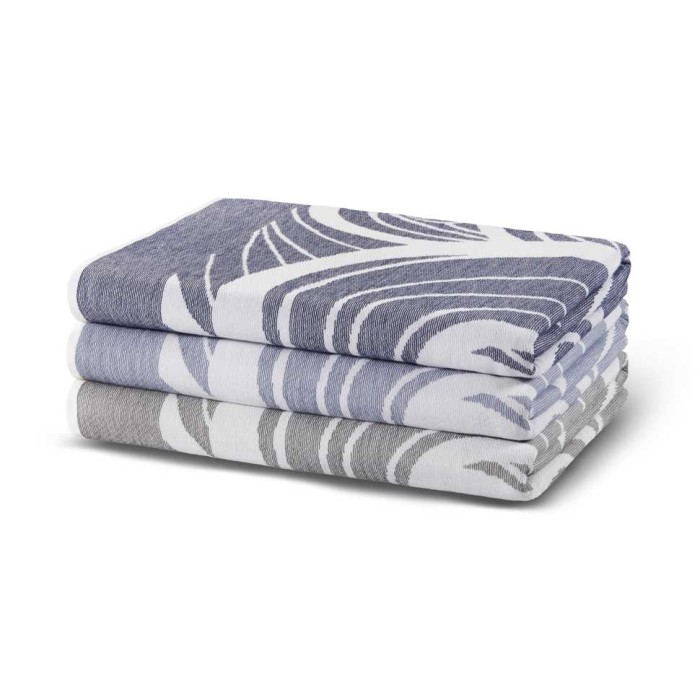 Полотенце Hamam пляжное "Sea Surf", 100x180 см, бело-синий