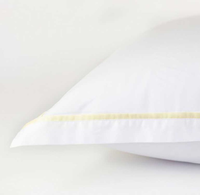 Наволочка German Grass "Salzburg Amber", 50x70 см, 2 шт, белый