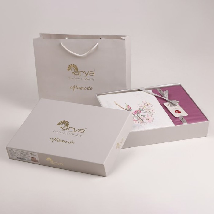 Постельное белье Arya Alamode "Aleyza", 2-х спальное (евро), кремовый