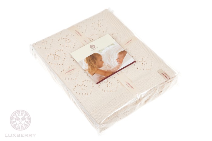 Плед детский Luxberry "Lux 4", 100x150 см, экрю