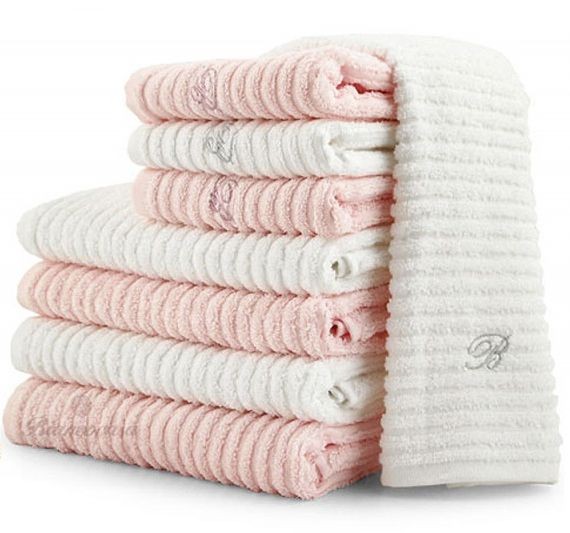 Комплект полотенец Blumarine логотип "Ariette", 5 шт, белый