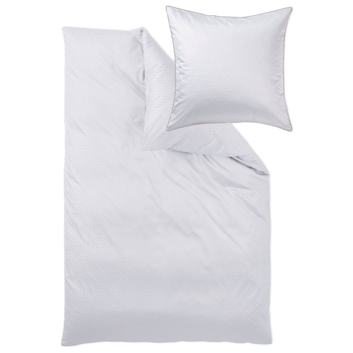 Наволочка Curt Bauer дамаст "Arezzo", 50x70 см, белый