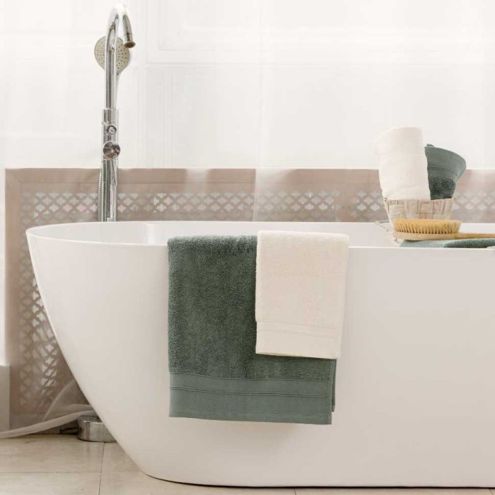 Полотенце German Grass "Olive Balance", 80x150 см, оливковый