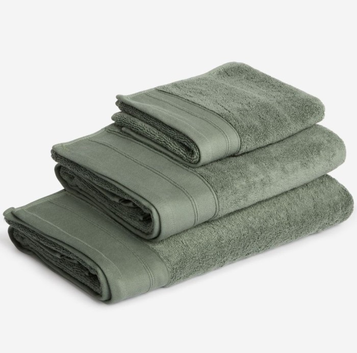 Полотенце German Grass "Olive Balance", 80x150 см, оливковый