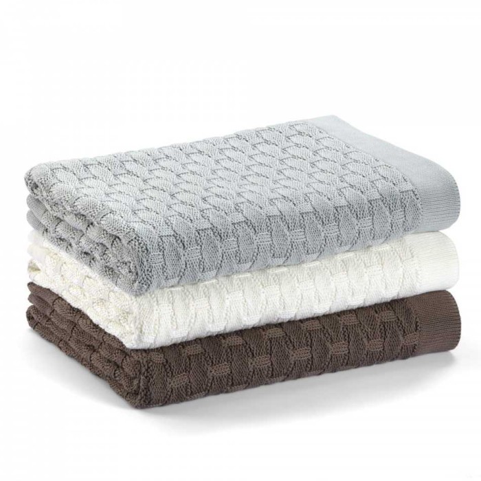 Плед Lappartement хлопок "Ponte Vecchio", 130x170 см, морская пена