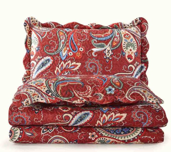 Покрывало Arya "Scarlet", 250x260 см, красный