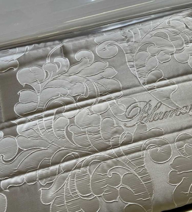 Покрывало Blumarine жаккард "Gemma", 270x270 см, бежевый