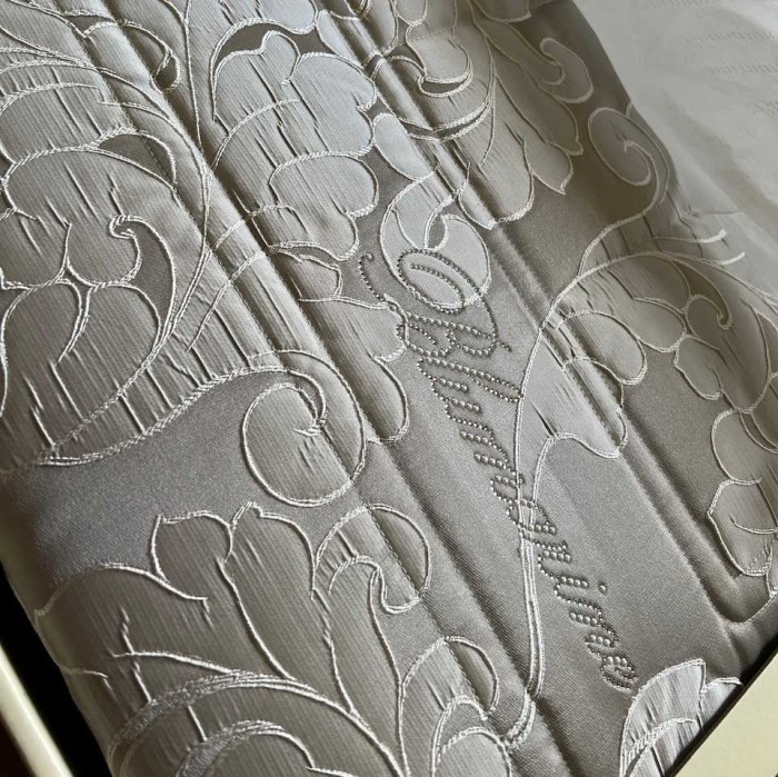 Покрывало Blumarine жаккард "Gemma", 270x270 см, бежевый