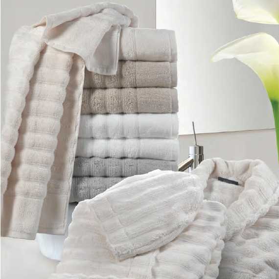 Комплект полотенец Carrara "Luxury 946", 2 шт, серый