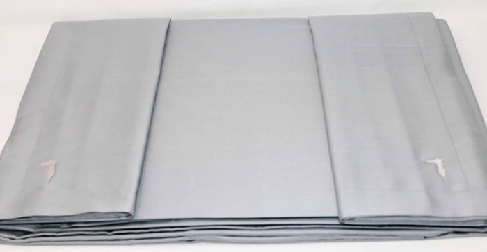 Постельное белье Trussardi "Line N31", 2-х спальное (евро), серый