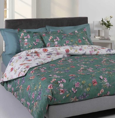 Постельное белье MIRABELLO &quot;Campagna In Fiore&quot;, 2-х спальное (евро), изумруд