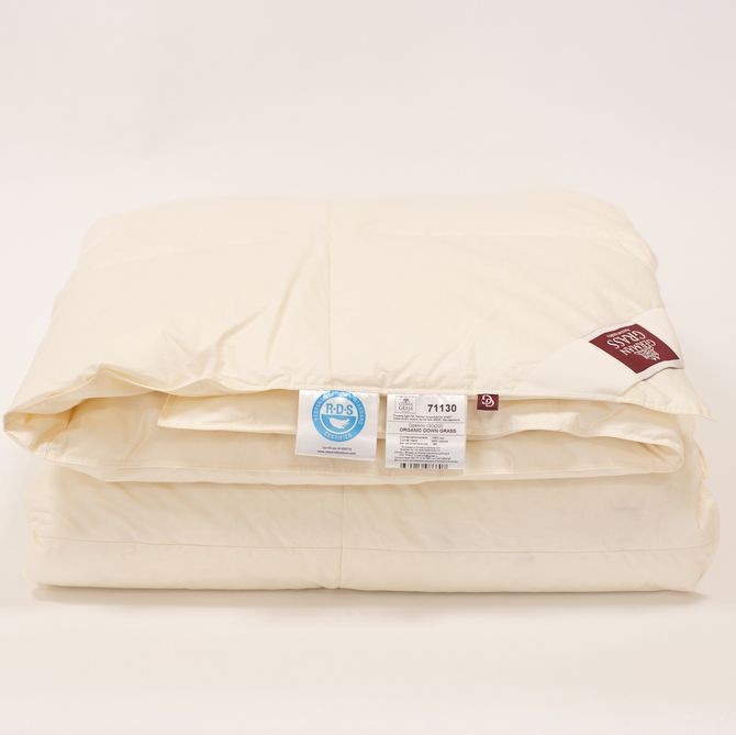 Одеяло German Grass пуховое "Organic Down", 220x240 см, всесезонное