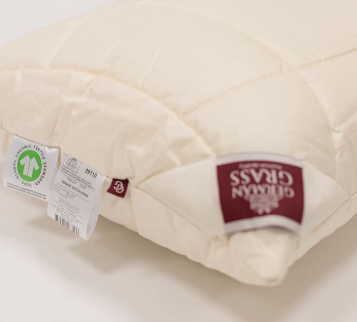 Подушка German Grass "Organic Cotton", 50x70 см, регулируемая