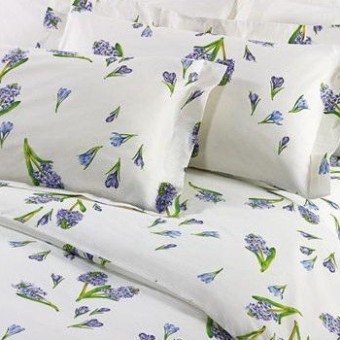 Постельное белье MIRABELLO "PRIMI FIORI", 2-х спальное (евро)/king-size, фиолетовый
