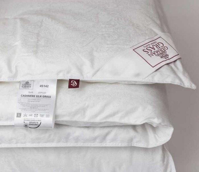 Одеяло German Grass "Cashmere Silk", 200x200 см, теплое