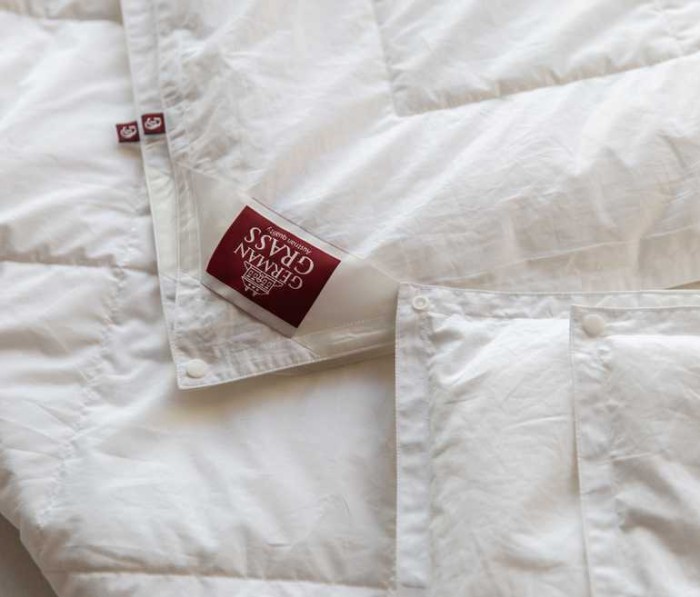 Одеяло German Grass двойное шелк "Alliance", 150x200 см, всесезонное