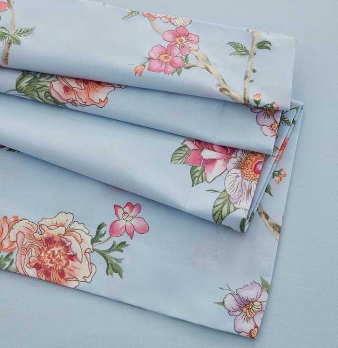 Постельное белье Arya Alamode "Sakura", 2-х спальное (евро), белый