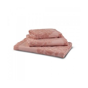 Полотенце HAMAM "PENNA SOLID JACQUARD", 100x180 см, пыльно-розовый